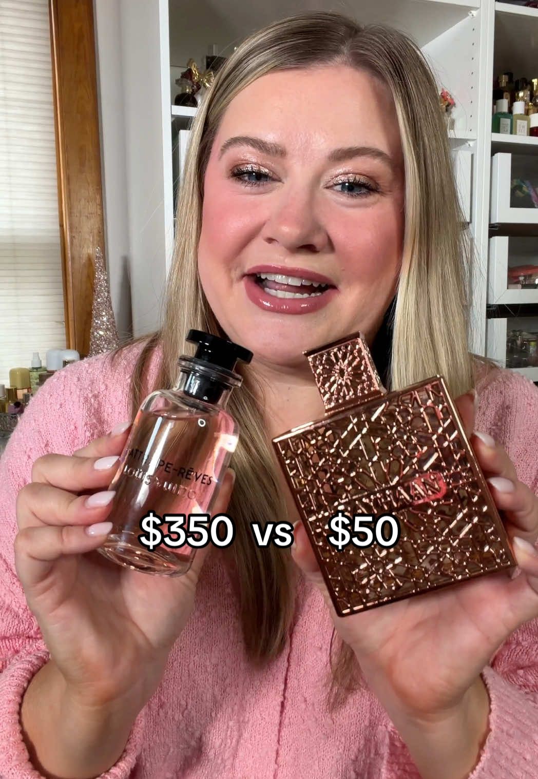 TikTok post by @leah_janae_ for Rayhaan Perfumes. Caption reads: [...] this is a great affordable option! @Rayhaan....