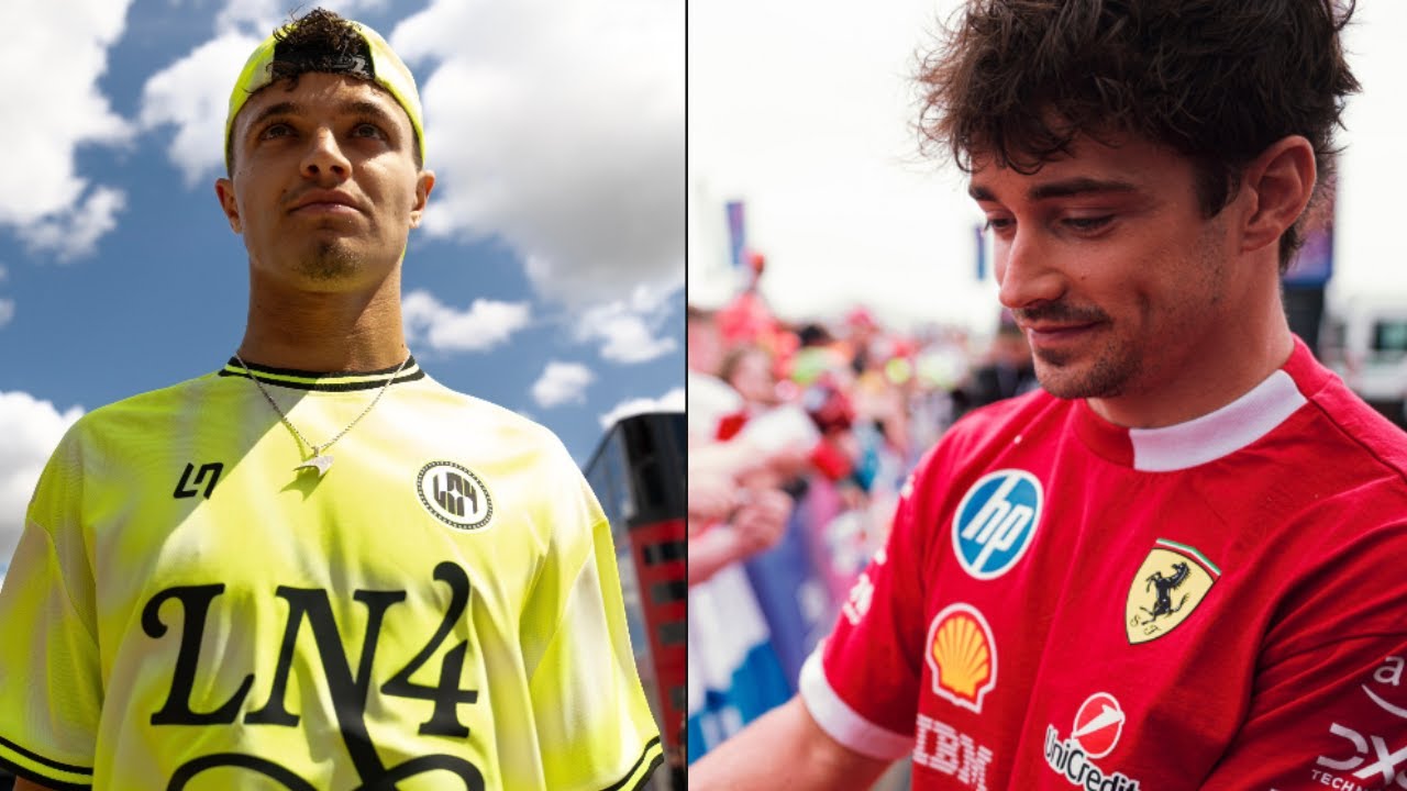 YouTube post by @peterwindsor for Alpinestars. Caption reads: 2025 F1 British GP Friday analysis by Peter....