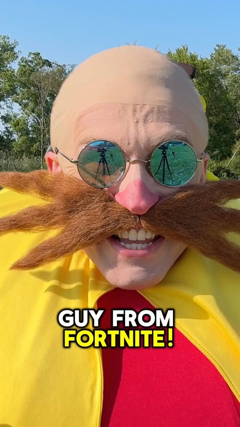 Instagram post by @jackbotnik for Fortnite. Caption reads: Why yes, yes I am that guy from Fortnite. . Once....