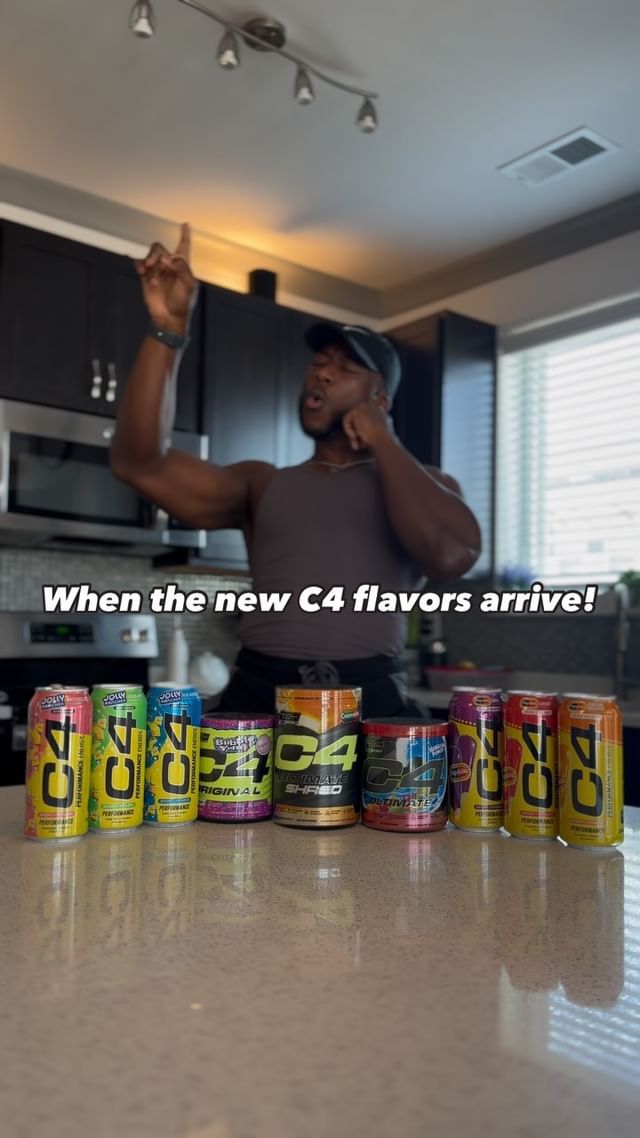 Instagram post by @noahjrichter for Cellucor. Caption reads: [...] #preworkout #c4energy #cellucor #c4partner.