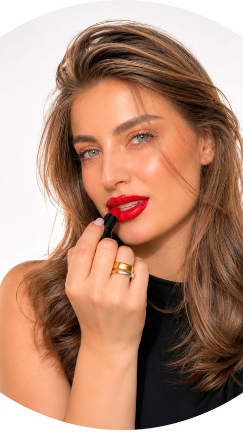 Instagram post by @mariam.n0zadze for KIKO Milano. Caption reads: #lips 👄 #kikomilano #stick #kikomilanousa #gloss.