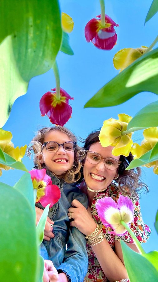 Instagram post by @ginnypaxkrosel for Draper James. Caption reads: [...] these little moments together. @draperjames....