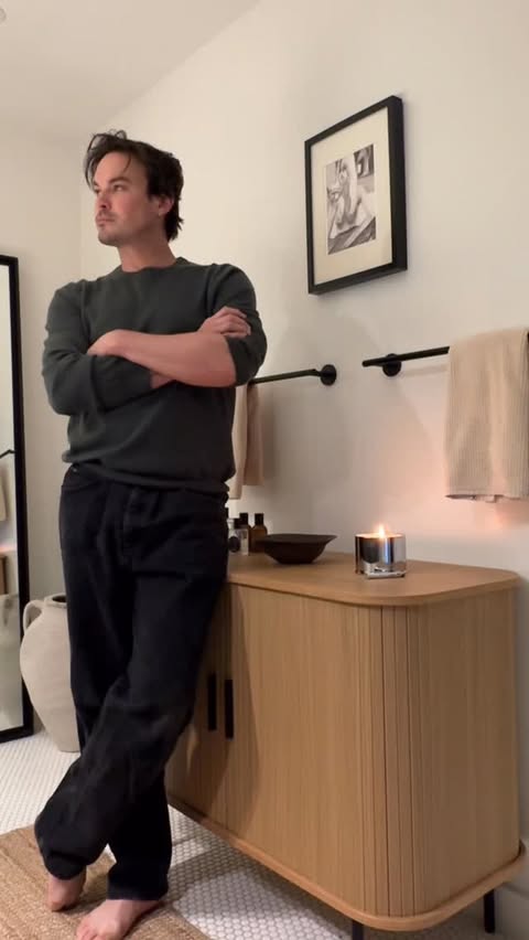 Instagram post by @tylerjblackburn for Sundays. Caption reads: [...] with the Easy Edge Sideboard by....