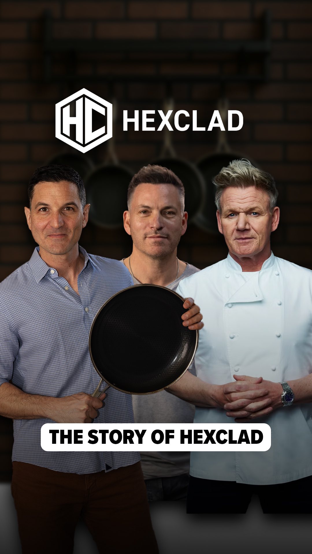 Instagram post by @guy.raz for Wondery. Caption reads: NEW EPISODE ALERT! @hexclad @gordongram Danny....