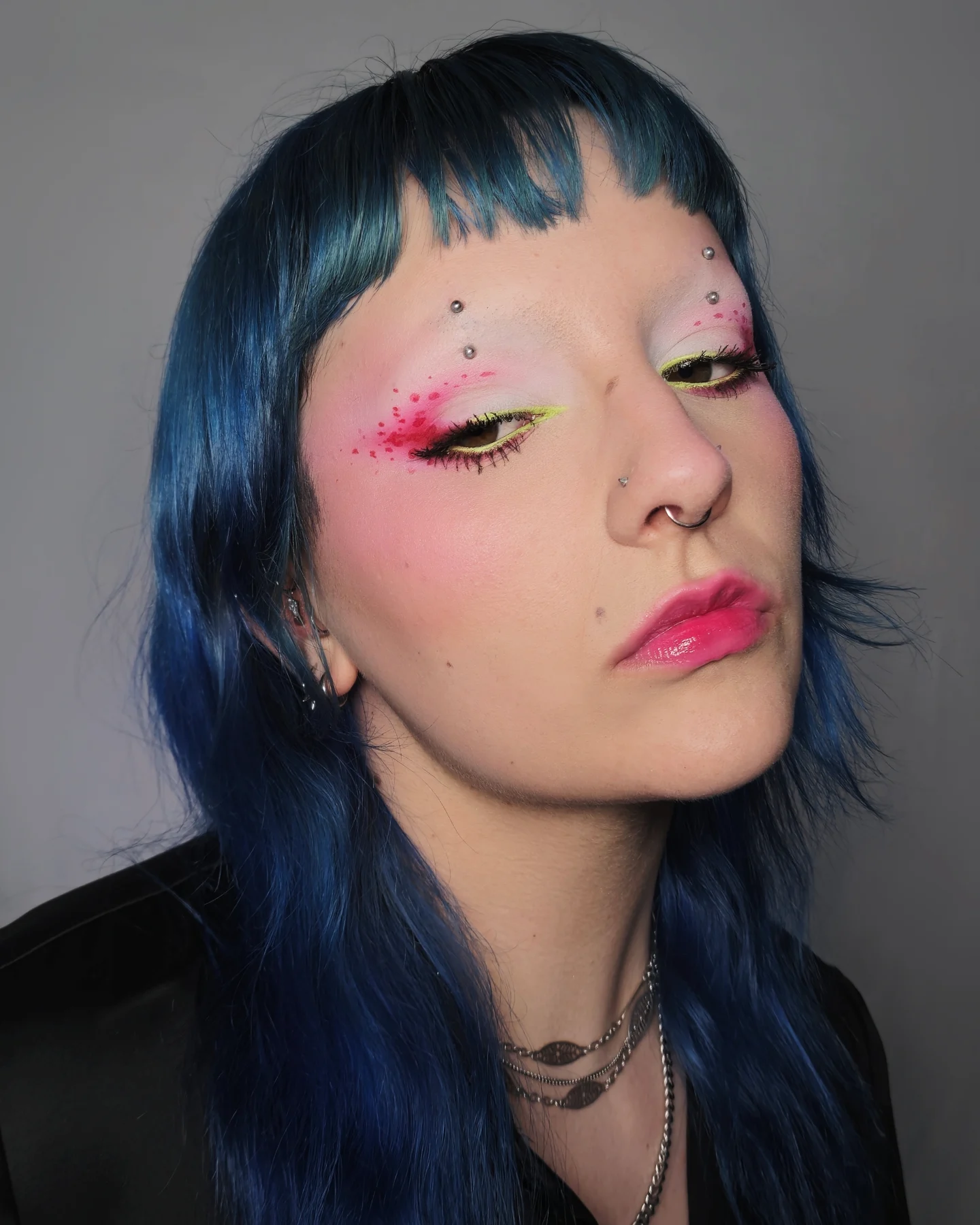 Instagram post by @nonaa_mua for MADE BY MITCHELL. Caption reads: 🌸 LILY MAKEUP 🌸

Using:

@glitchbeauty by....