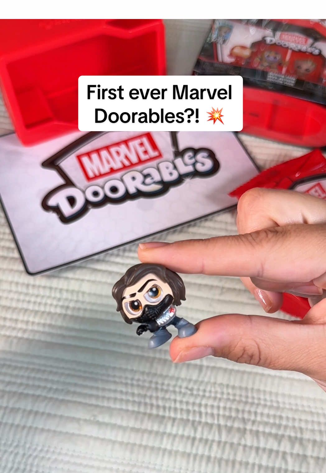 TikTok post by @pincessshannon for Disney Doorables. Caption reads: #ad @Disney Doorables just released their first....
