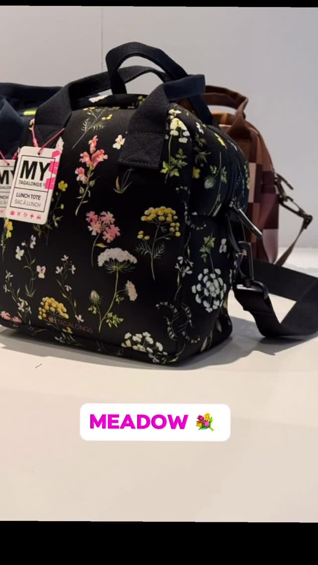 Instagram post by @yyccostcolovers for MYTAGALONGS. Caption reads: Meet my mealtime MVP 👜 — @mytagalongs Neoprene....