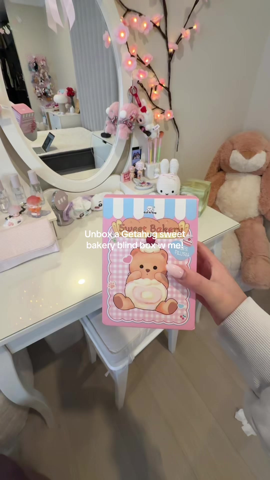 TikTok post by @miamiffylover for Getahug. Caption reads: thank you @Getahug.co for sending me this! Use....