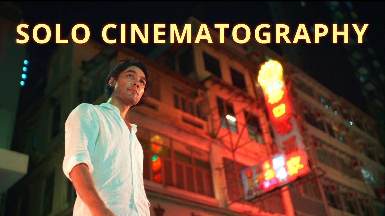 YouTube post by @BrandonLiUnscripted for B&H Photo Video. Caption reads: How to Practice Cinematography Solo.