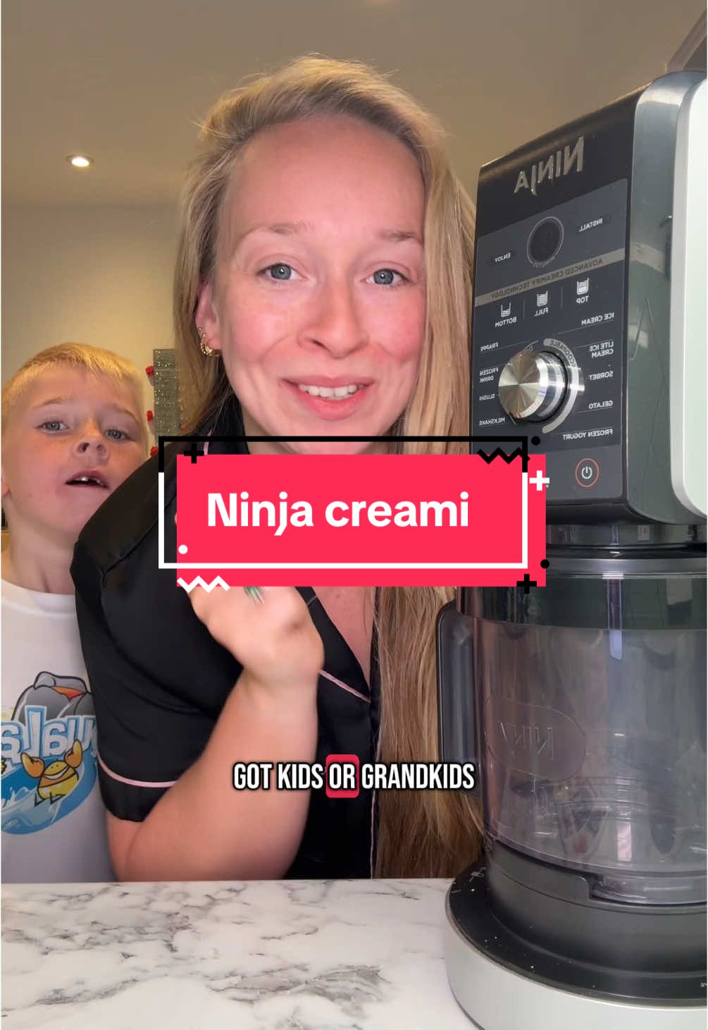 TikTok post by @familymealswithailsa for Ninja Kitchen. Caption reads: [...] #fyp #tiktoksale #highlyrecommended @Ninja....