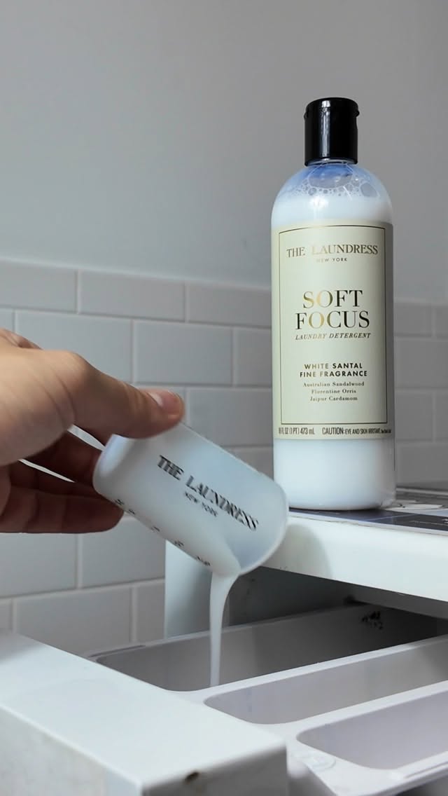 Instagram post by @natekatsuki for The Laundress. Caption reads: [...] — but this is how I keep them alive.....