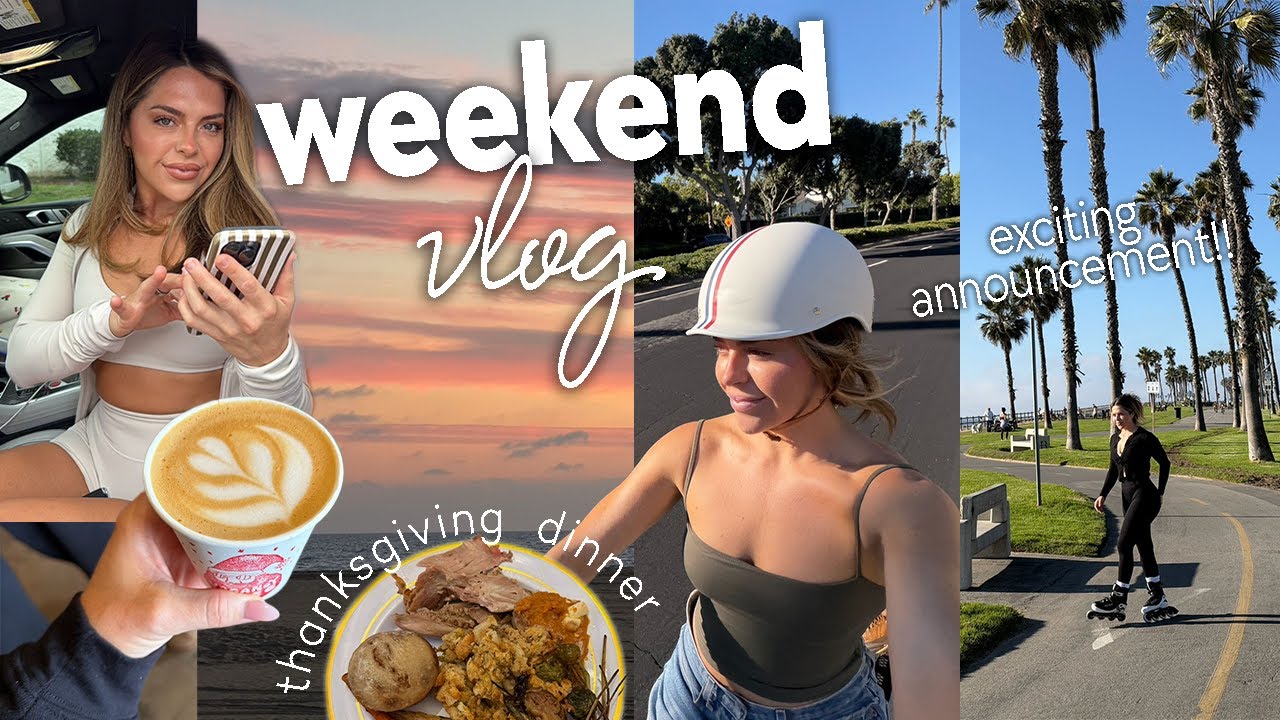 YouTube post by @KathrynandKendra for PEScience. Caption reads: Real Life Weekend Vlog ✨.