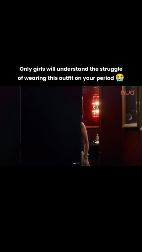 Instagram post by @girlsspride for Nua. Caption reads: [...] have to navigate a tiny washroom in them....