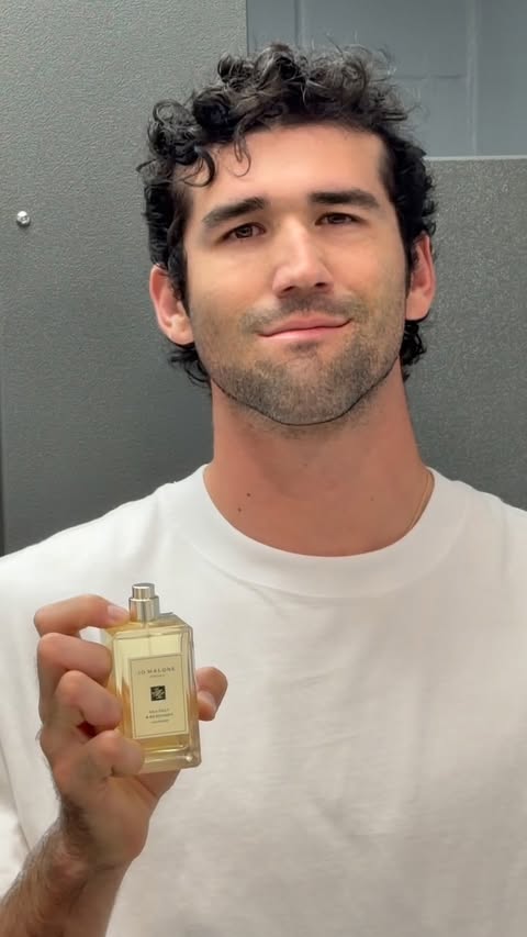Instagram post by @reesealexiades for Jo Malone London. Caption reads: [...] Sea Salt & Bergamot Cologne from....