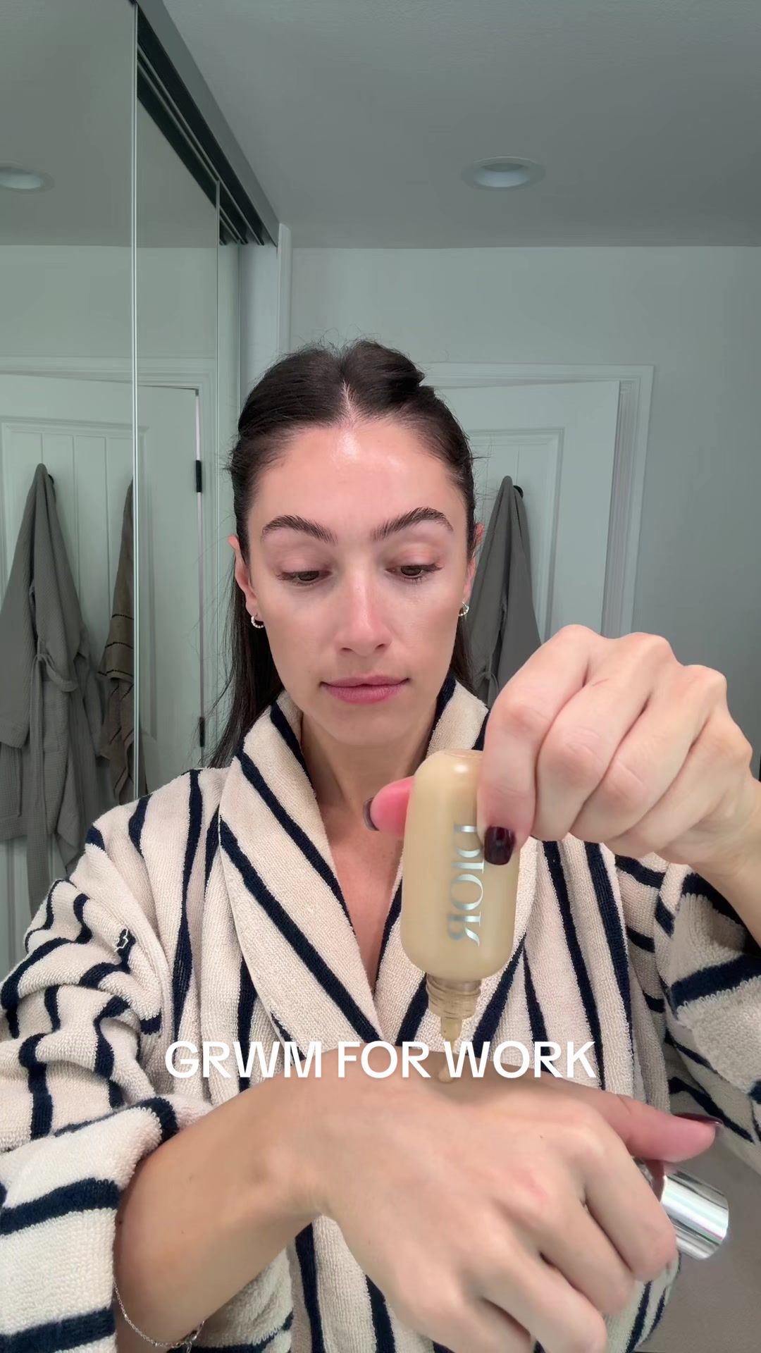 TikTok post by @juliapennachio for Colleen Rothschild. Caption reads: [...] #familybusiness #makeup #friday @Colleen....