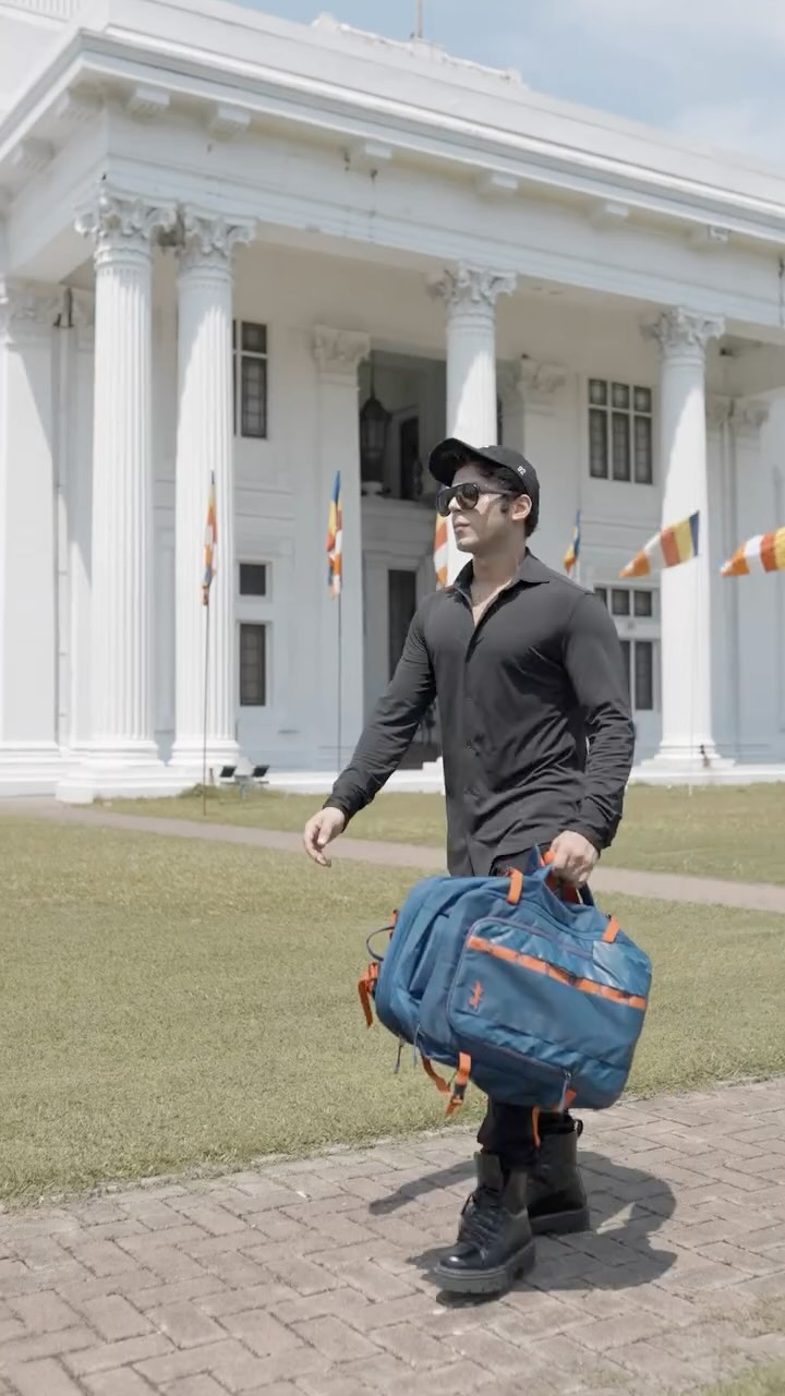 Instagram post by @siddharthhsharmaa for Skybags. Caption reads: Plans outside? Worry not.
 With Skybags, I've got....