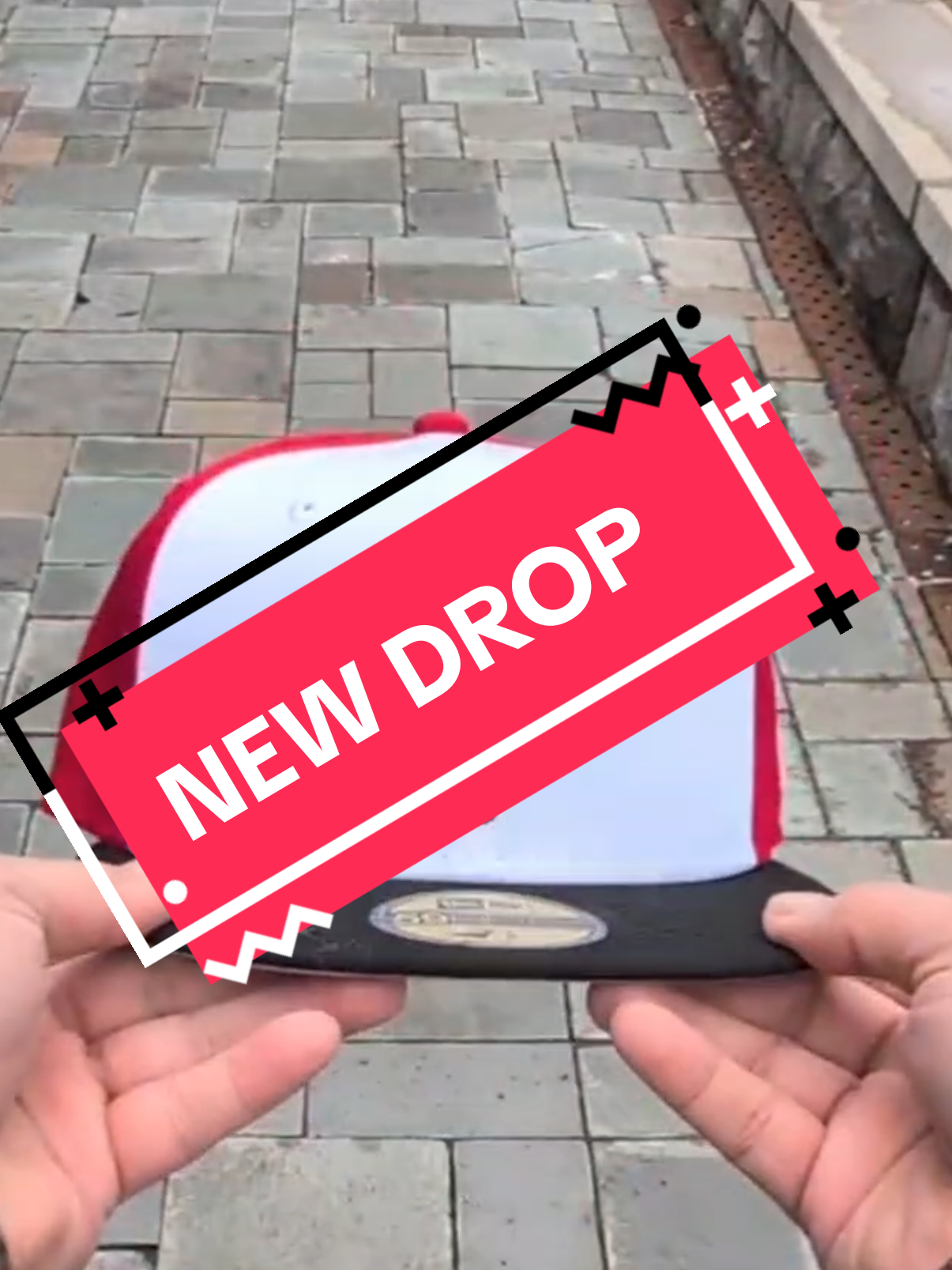 TikTok post by @hanzcanada for New Era Cap. Caption reads: [...] arrived today & Loving it @neweracap....