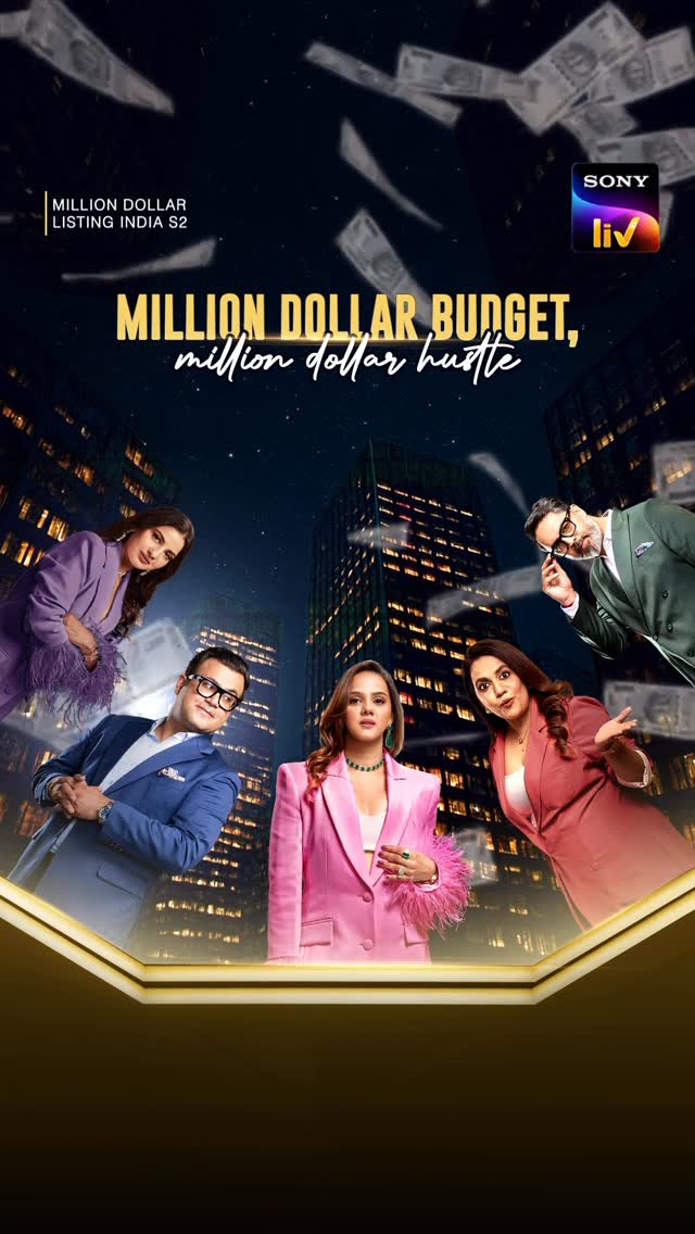 Instagram post by @banijayasia for Sony LIV. Caption reads: For them, it’s never just business — it’s a....