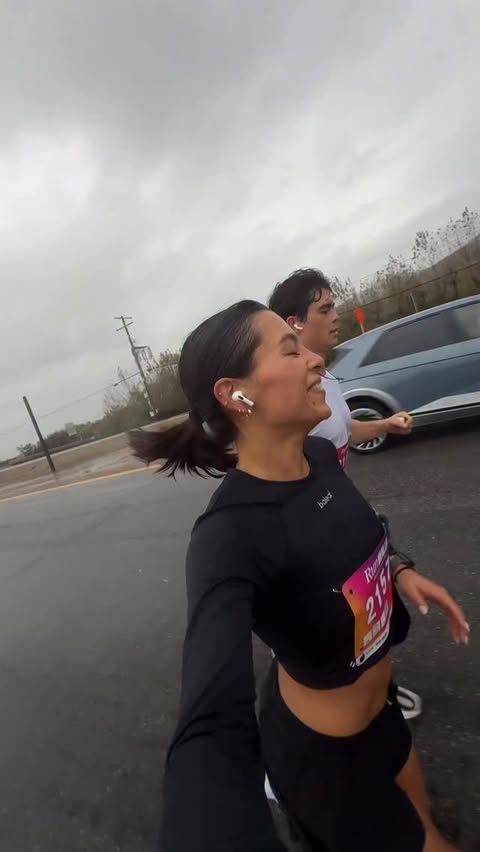 Instagram post by an influencer for Subaru of America. Caption reads: My last race was the Malibu Half Marathon with my....