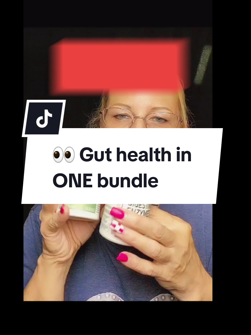 TikTok post by @tiktokshopinfluence for Physician's Choice. Caption reads: Just started this Gut Guardian Bundle 🌿✨ Comes....