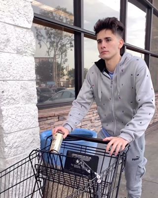 Instagram post by an influencer for Bang Energy Drink. Caption reads: Let’s go grocery shopping 🛒 🥰 @BangEnergy....