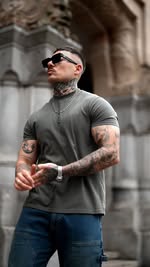 Instagram post by @arturkramer_ for Legend London. Caption reads: Ad* Today‘s #streetstyle by @legendlondon. Get up....