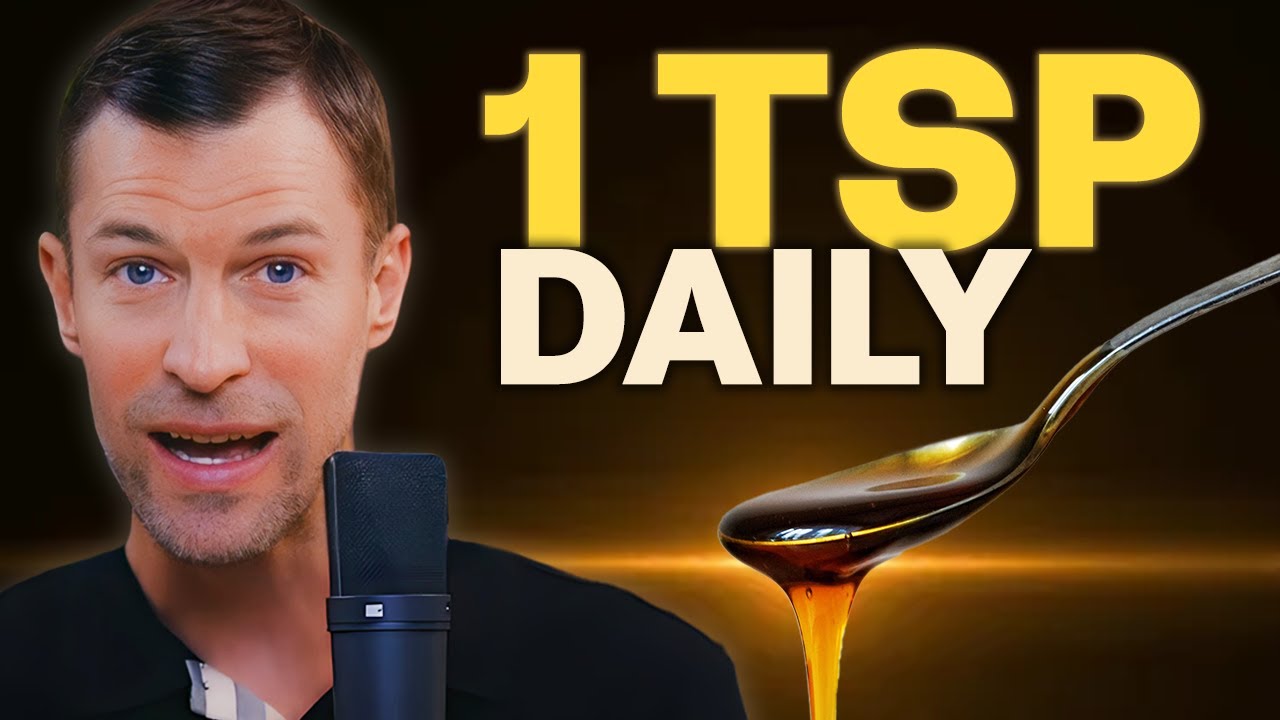 YouTube post by @drjoshaxe for Manukora. Caption reads: What Happens In Your Body If You Eat Honey Every....