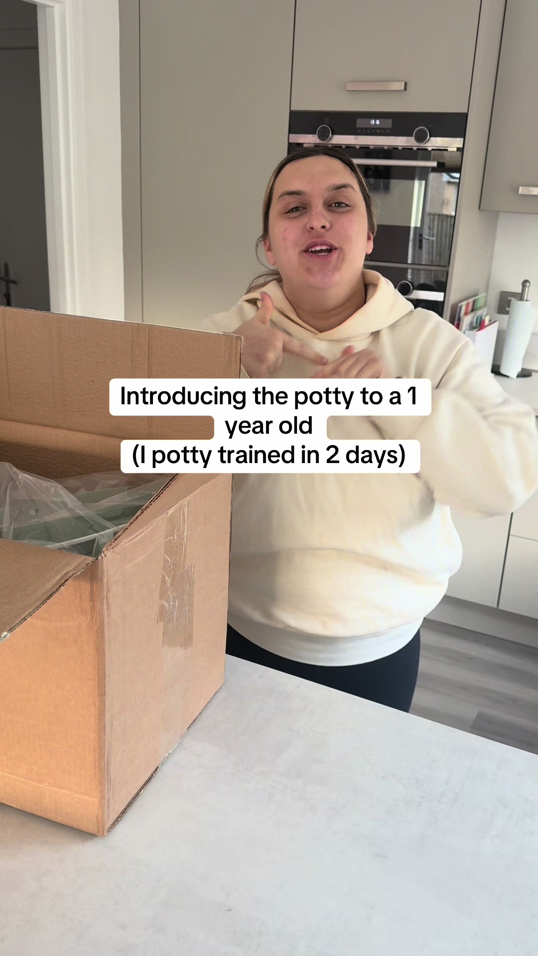TikTok post by @everythingbethhh for My Carry Potty. Caption reads: [...] my toddler, these are my tips ❤️ @My Carry....