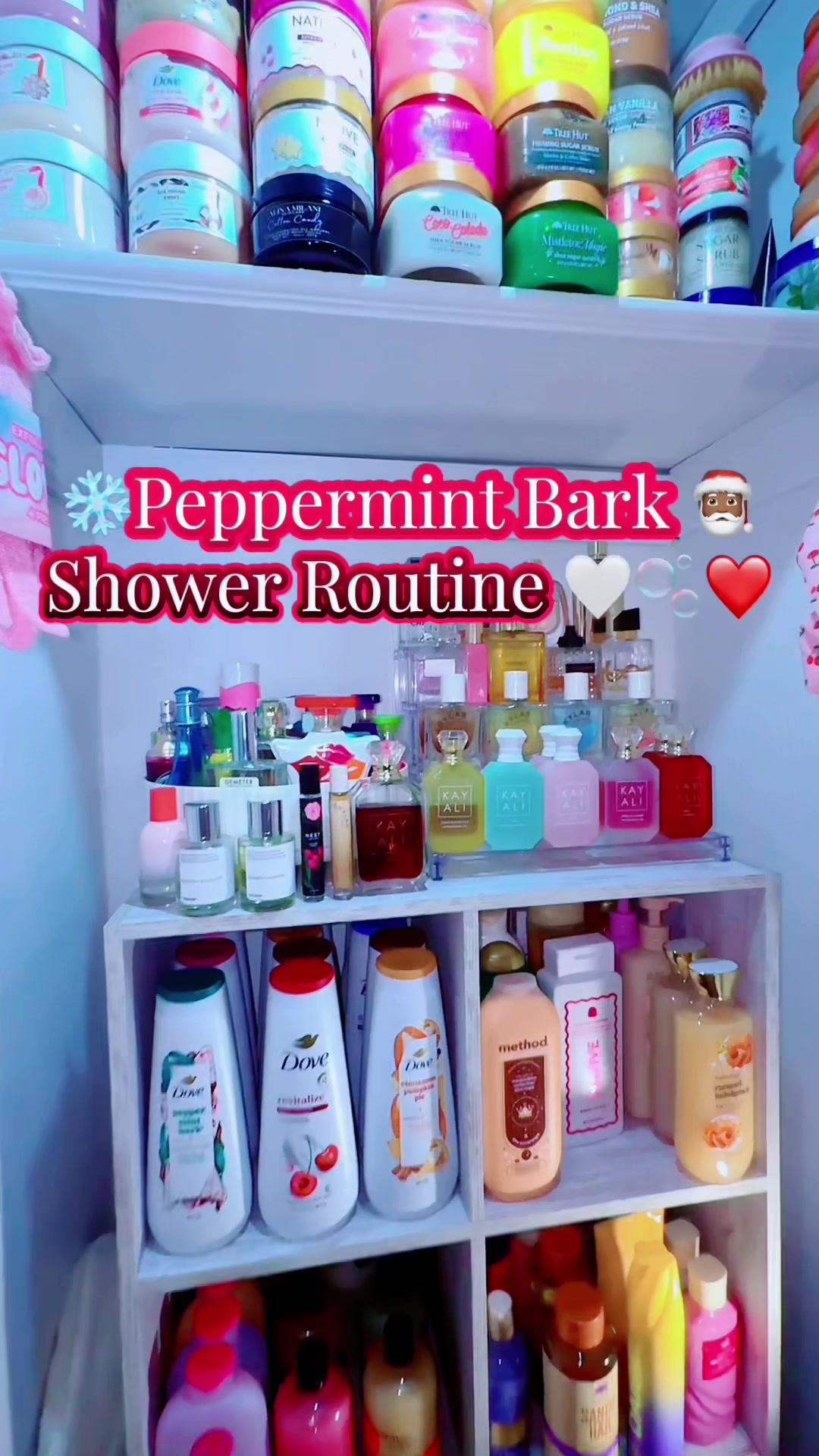 TikTok post by @_beautybysue for philosophy. Caption reads: [...] & Personal Care @Bath & Body Works @VSPINK....