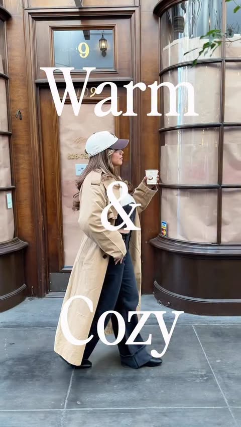 Instagram post by @jen.alondra for American Eagle. Caption reads: [...] days, styled for cozy moments 🩵....