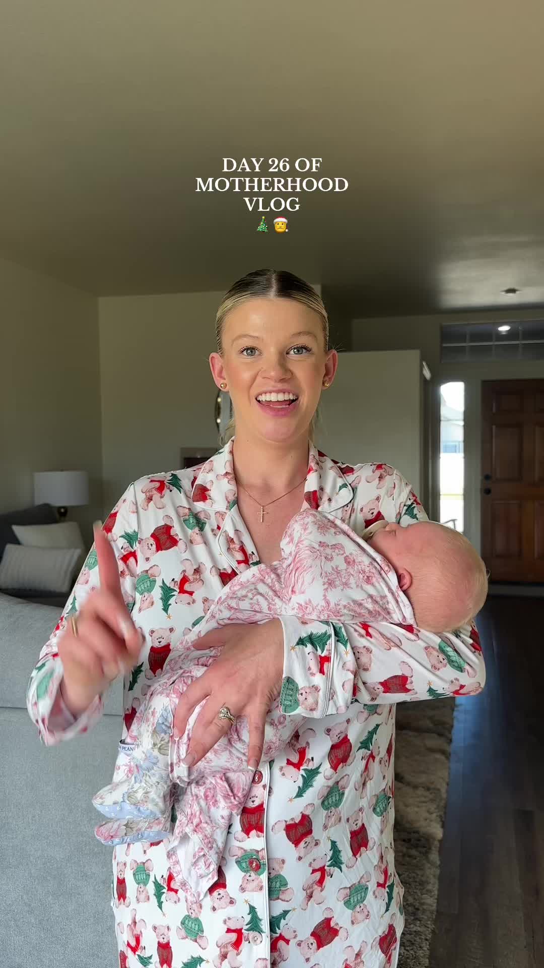 TikTok post by @skysayingthings for Waterboy. Caption reads: [...] #decorating #Vlogmas #christmasdecor....