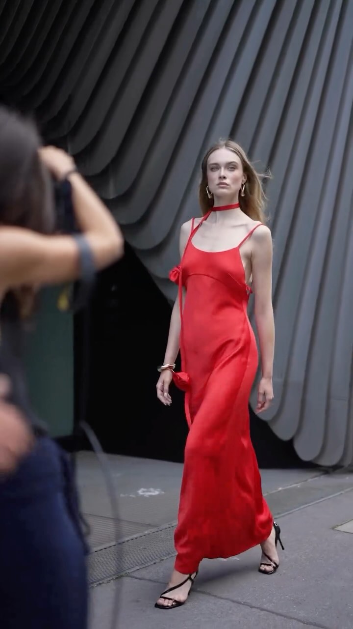 Instagram post by @lukaszjemiol for MARTINI. Caption reads: A creation inspired by the color, elegance and....