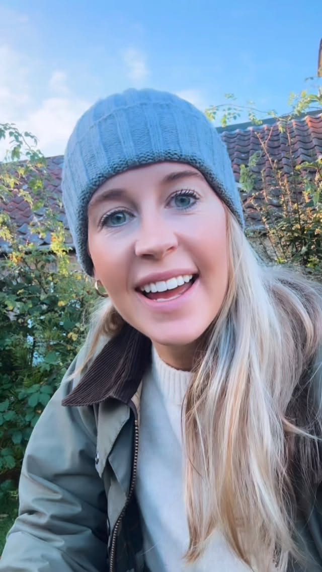 Instagram post by @ionastephen for Husqvarna. Caption reads: Back on the road now but a few weeks at home was....