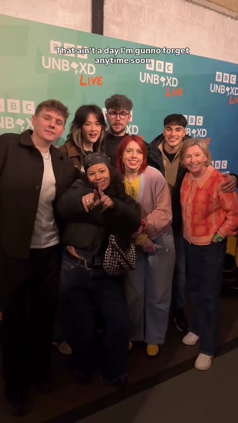 Instagram post by @starholroyd for BBC. Caption reads: Ad | I MET THE TRAITORS!!! And the REST! @bbc....