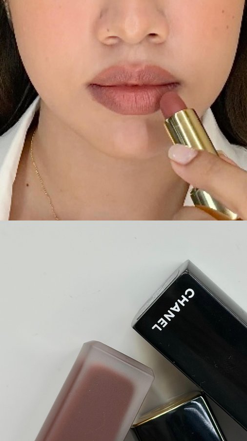 Instagram post by @urshaynesss for CHANEL. Caption reads: @chanel.beauty lip formulas are SOMETHING ELSEEEE....