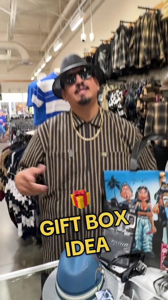 TikTok post by @amigosproshop for FB County Cosmetics. Caption reads: Perfect gift box ‘pal jefito carnal! 🎁All....