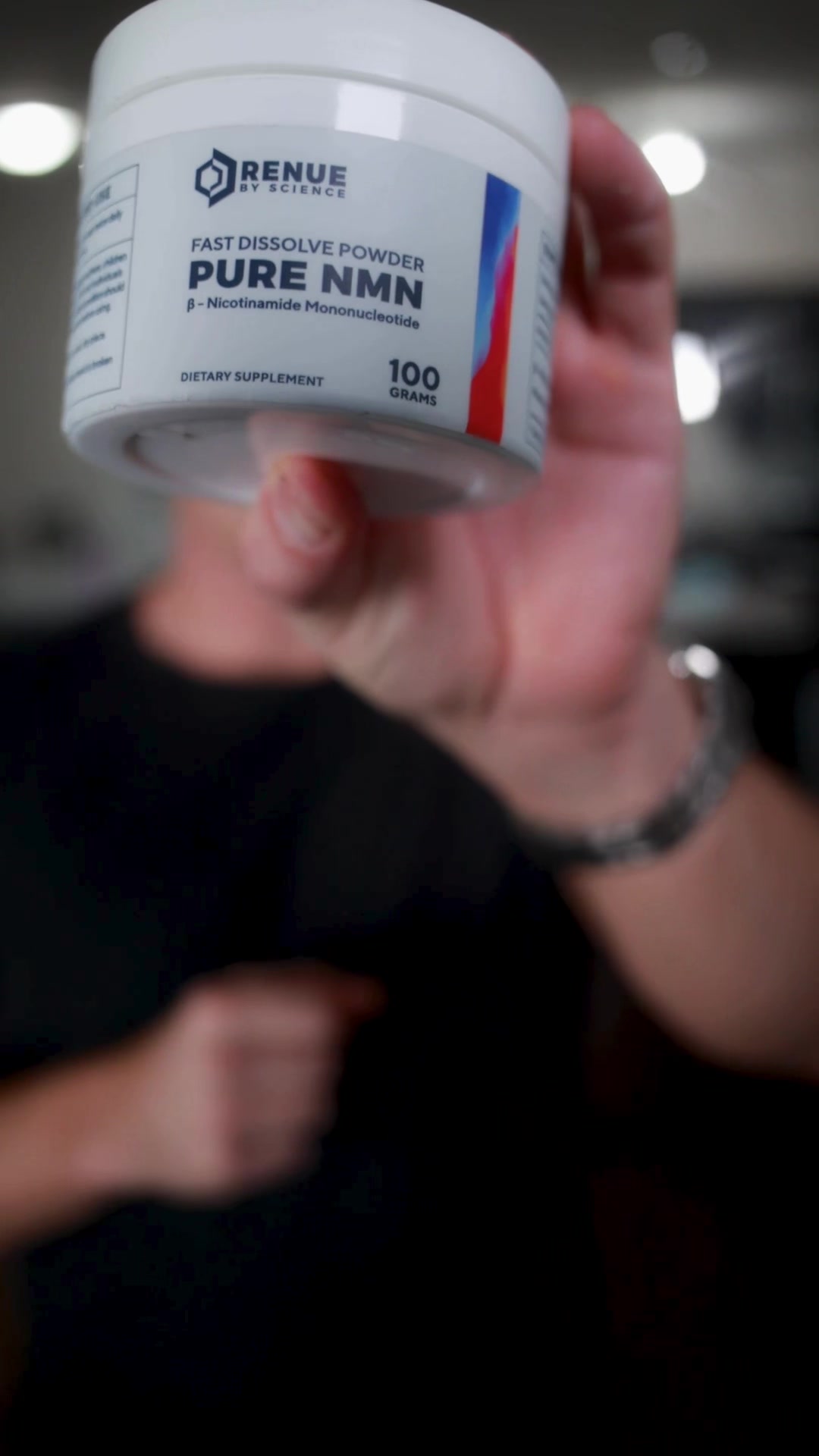 TikTok post by @paulschriner for Renue By Science. Caption reads: [...] group showed continued aging.....