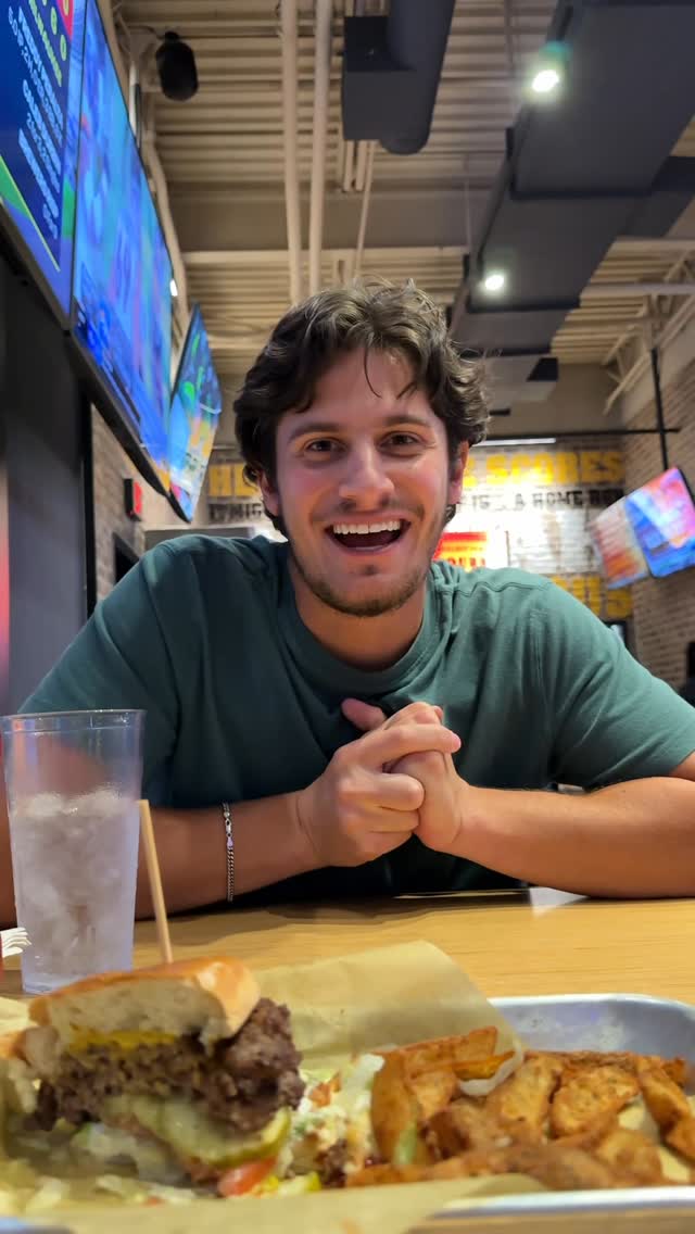 Instagram post by @phoebeanddan for Buffalo Wild Wings. Caption reads: Buffalo Wild Wings – Where game day meets date....