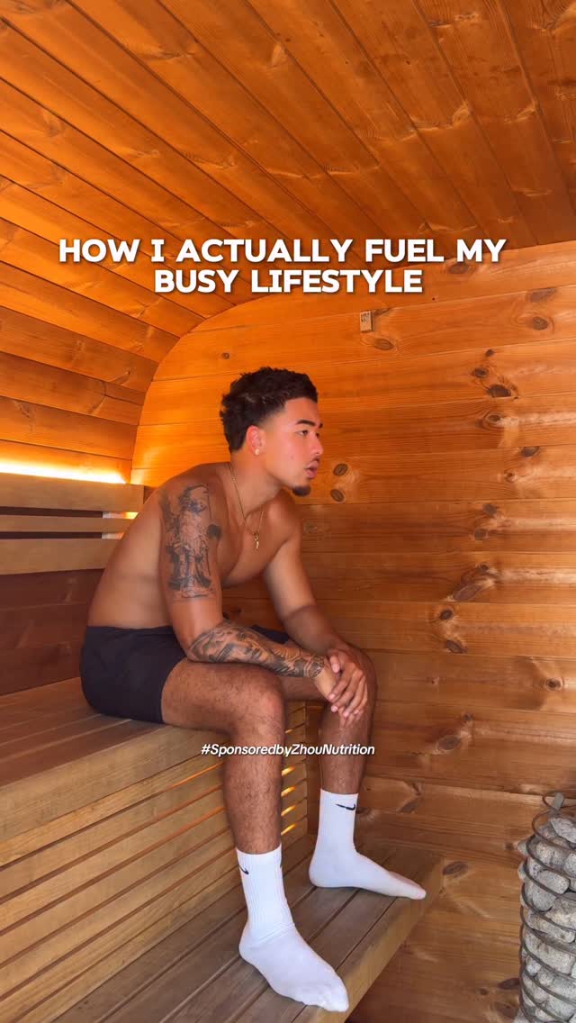 Instagram post by @l.zeming for Zhou Nutrition. Caption reads: [...] the right way is a non-negotiable.....