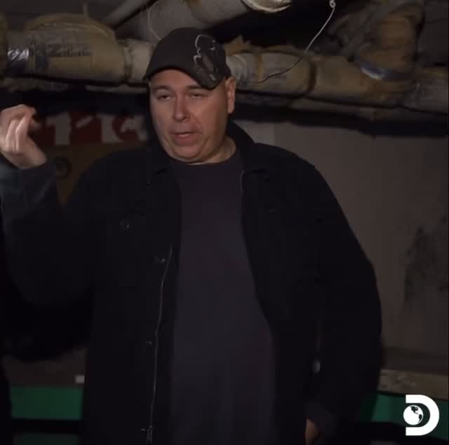 Instagram post by @aarongoodwin for Discovery. Caption reads: Tomorrow is an all new episode of #ghostadventures....