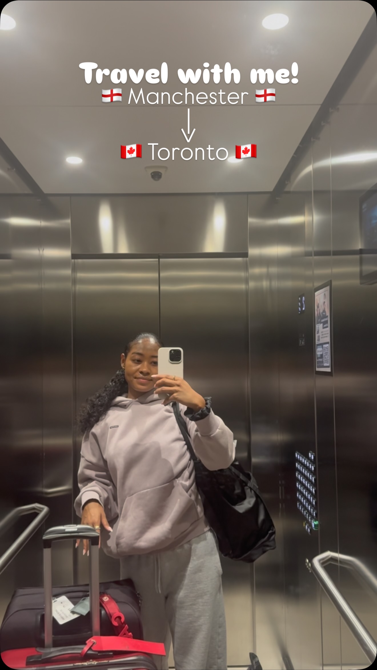 Instagram post by @jayderiviere for Air Transat. Caption reads: #ad Come along with me as I travel from....