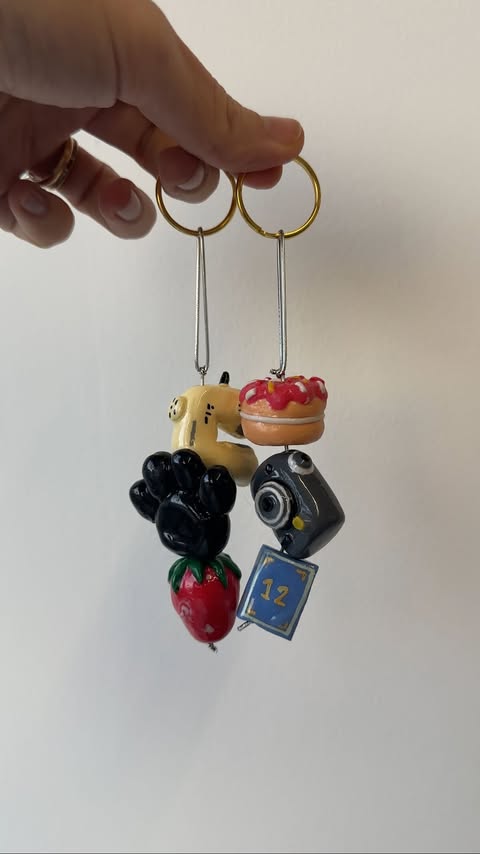 Instagram post by @themakingbox_ for Hobbycraft. Caption reads: ad DIY your 2026 goals into bag charms 🤩✨ 

If....