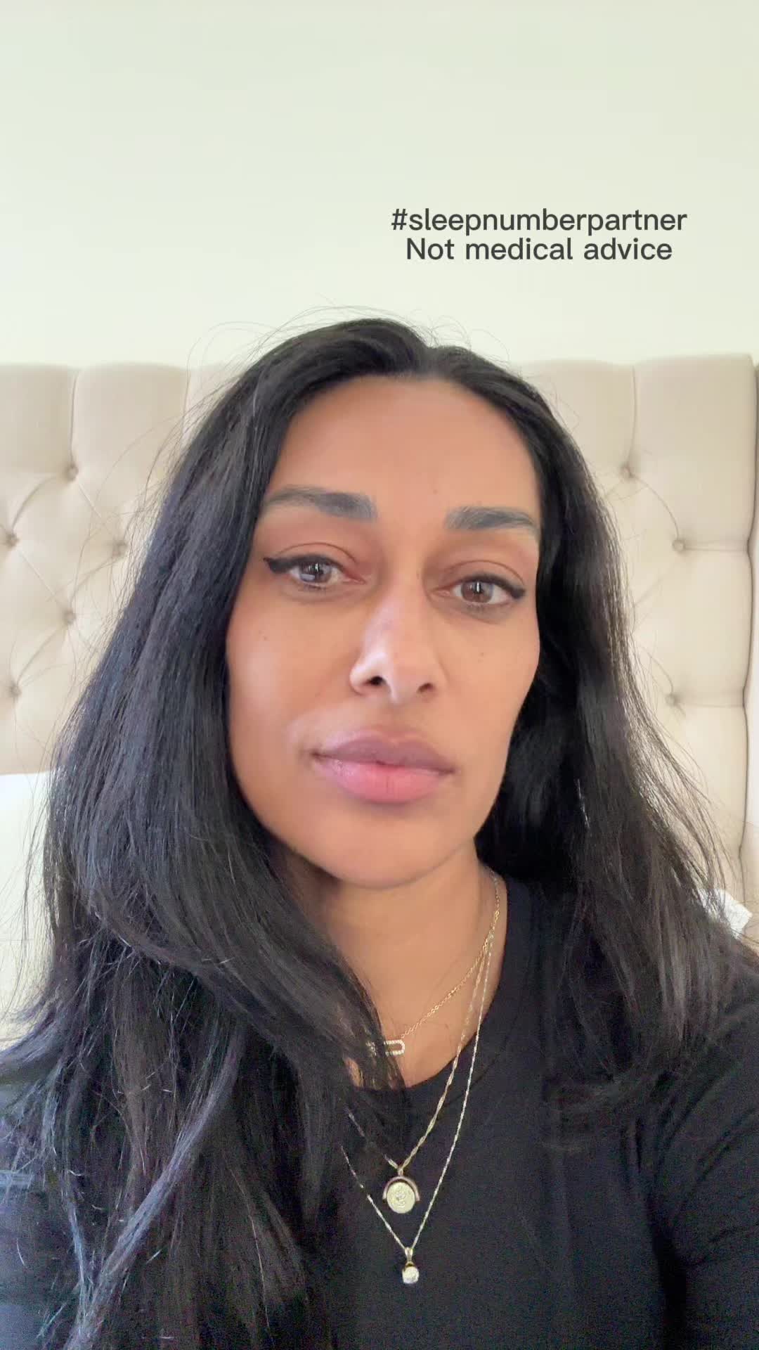 TikTok post by @thepsychdoctormd for Sleep Number. Caption reads: #SleepNumberPartner You can’t perform at 100% if....