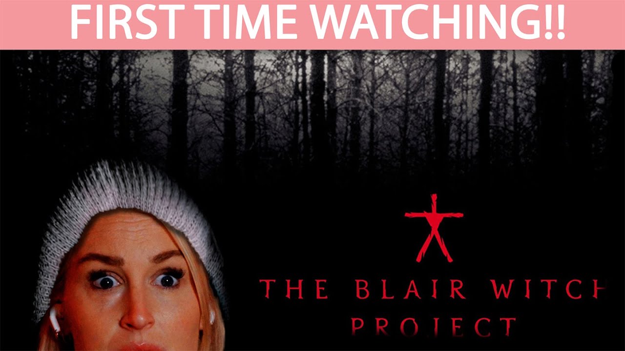 YouTube post by @PopcornInBed for Thrive Market. Caption reads: THE BLAIR WITCH PROJECT (1999) | FIRST TIME....