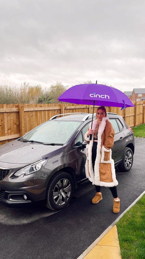 Instagram post by @victoriahearn for CINCH. Caption reads: AD | We cinched it! 
 
The time had finally come....