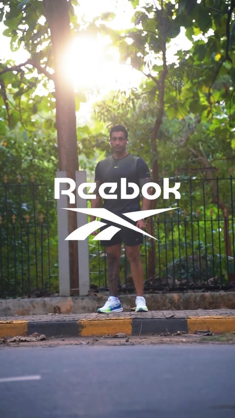 Instagram post by @rahuldattard for Reebok. Caption reads: [...] surprised me. 👀🔥 The @reebokindia Synergy....