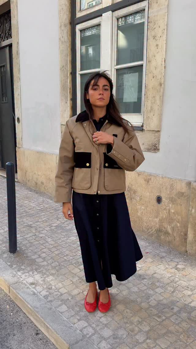 Instagram post by @carminhoqueiroga for Barbour. Caption reads: The wind always seems to take me back home to my....