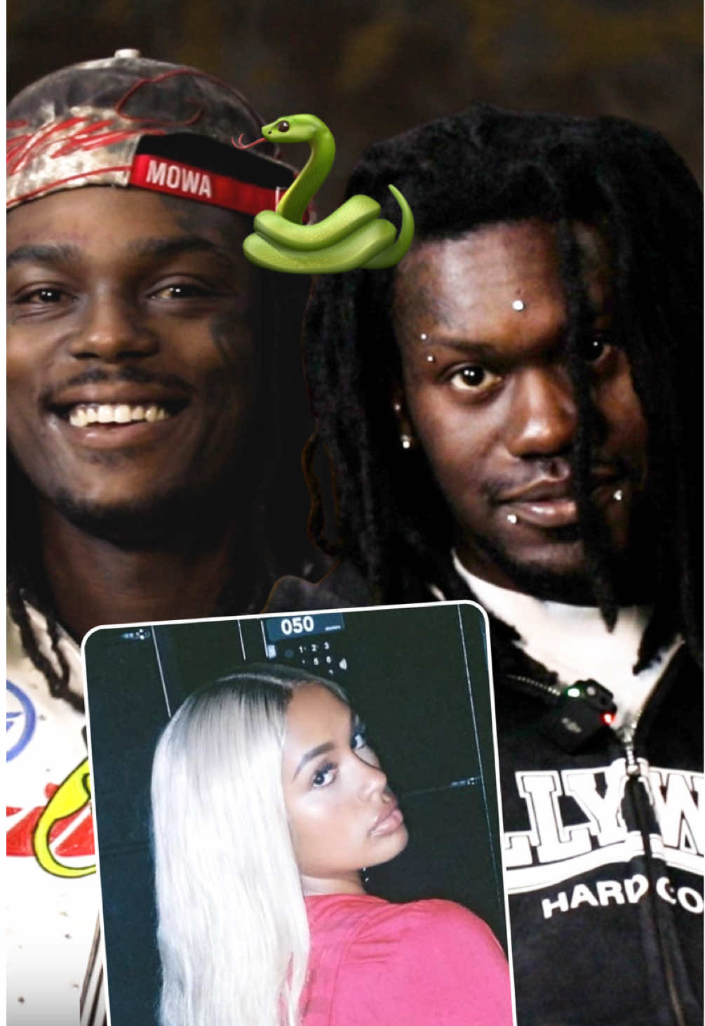 TikTok post by @kidstakeover for DistroKid. Caption reads: Young Thug saw Tezzus & diamond* perform once....