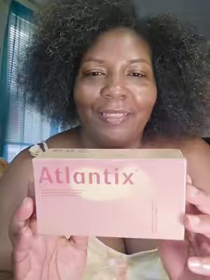 TikTok post by @ohsosexytash for ATLANTIX Nutrition. Caption reads: Herbal feminine care products @ATLANTIX Nutrition....