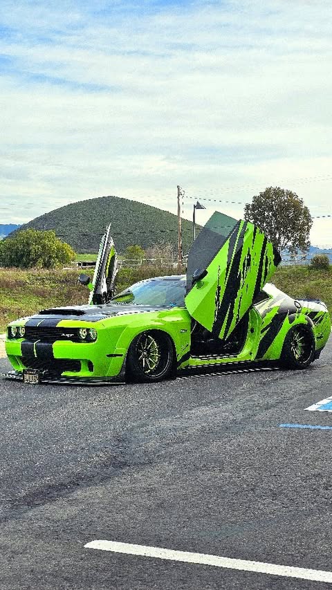 Instagram post by @rome_lowlife_ for Vertical Doors Inc. Caption reads: Stock cars ain't for me MODS/REVIEWS ON MY YouTube....